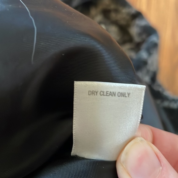 Black and gray houndstooth pea coat - Picture 7 of 10